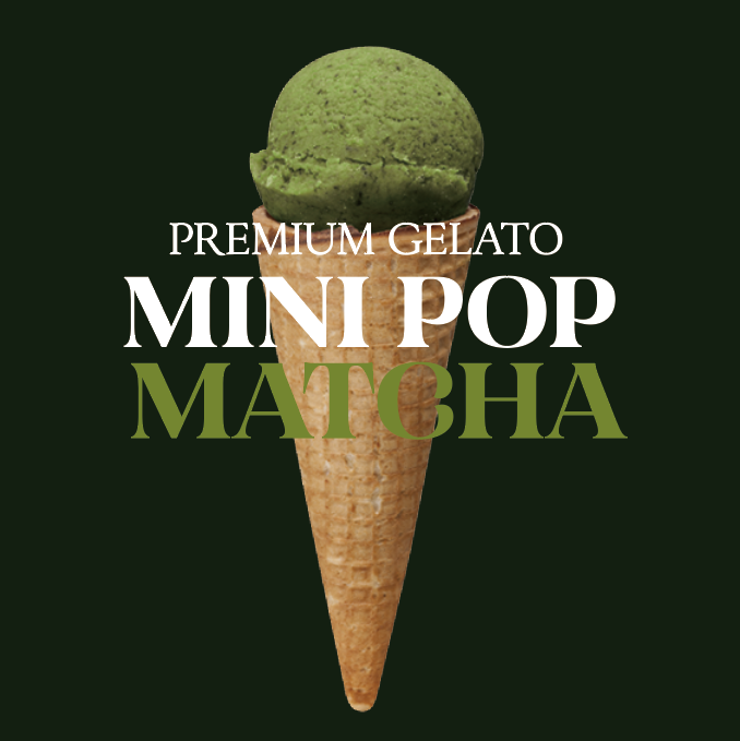 MINI POP GELATO MATCHA 8ea