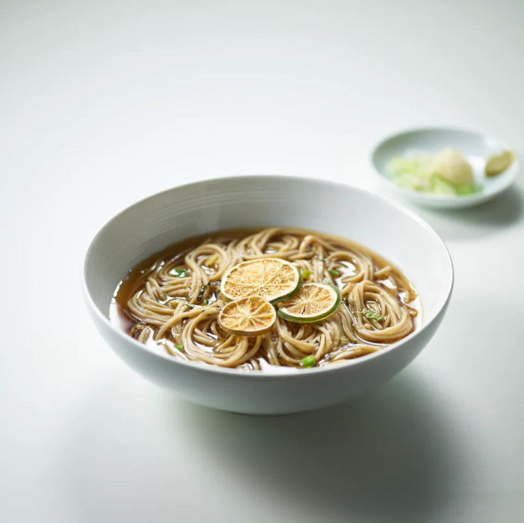 Buckwheat Noodles w/Green Mandarin 청귤 메밀국수 1인분