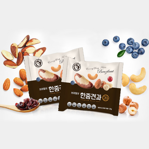 Brazil Nut Oneday Mix 30pk 브라질넛 한줌견과 30입