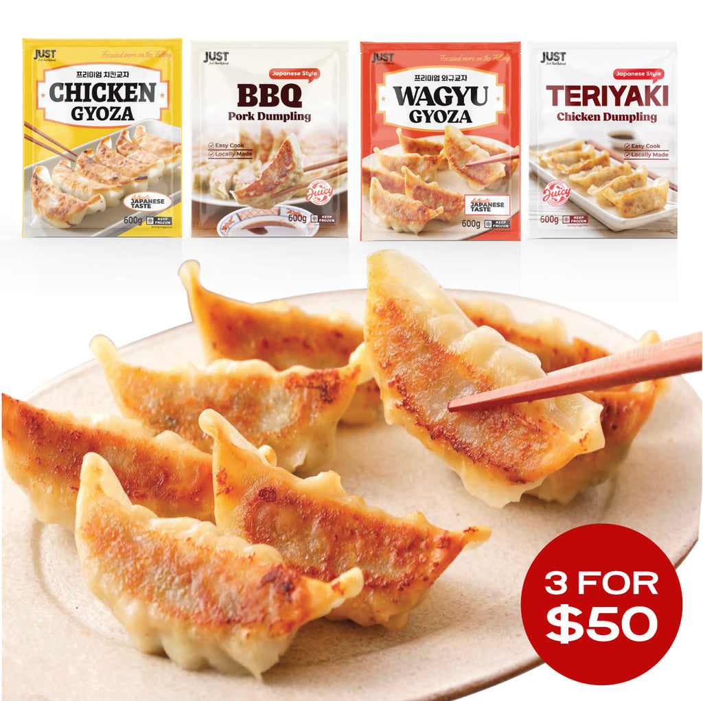 Mix & match your favourite 3 gyoza packs!