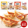 Mix & match your favourite 3 gyoza packs!