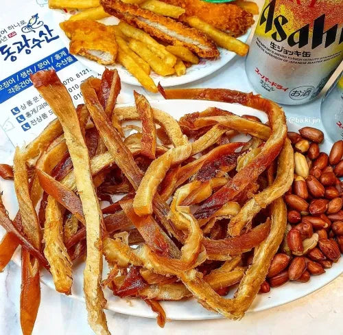 DONGKWANG BBQ Seasoned Dried Squid Pastry 바베큐 페스츄리 100g