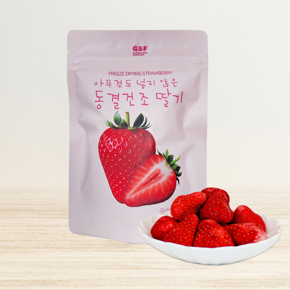 Freeze-Dried Strawberry Chip 동결건조 딸기칩 13g