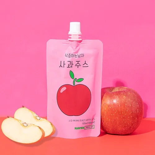 Apple Juice 착즙남 사과 주스 30포