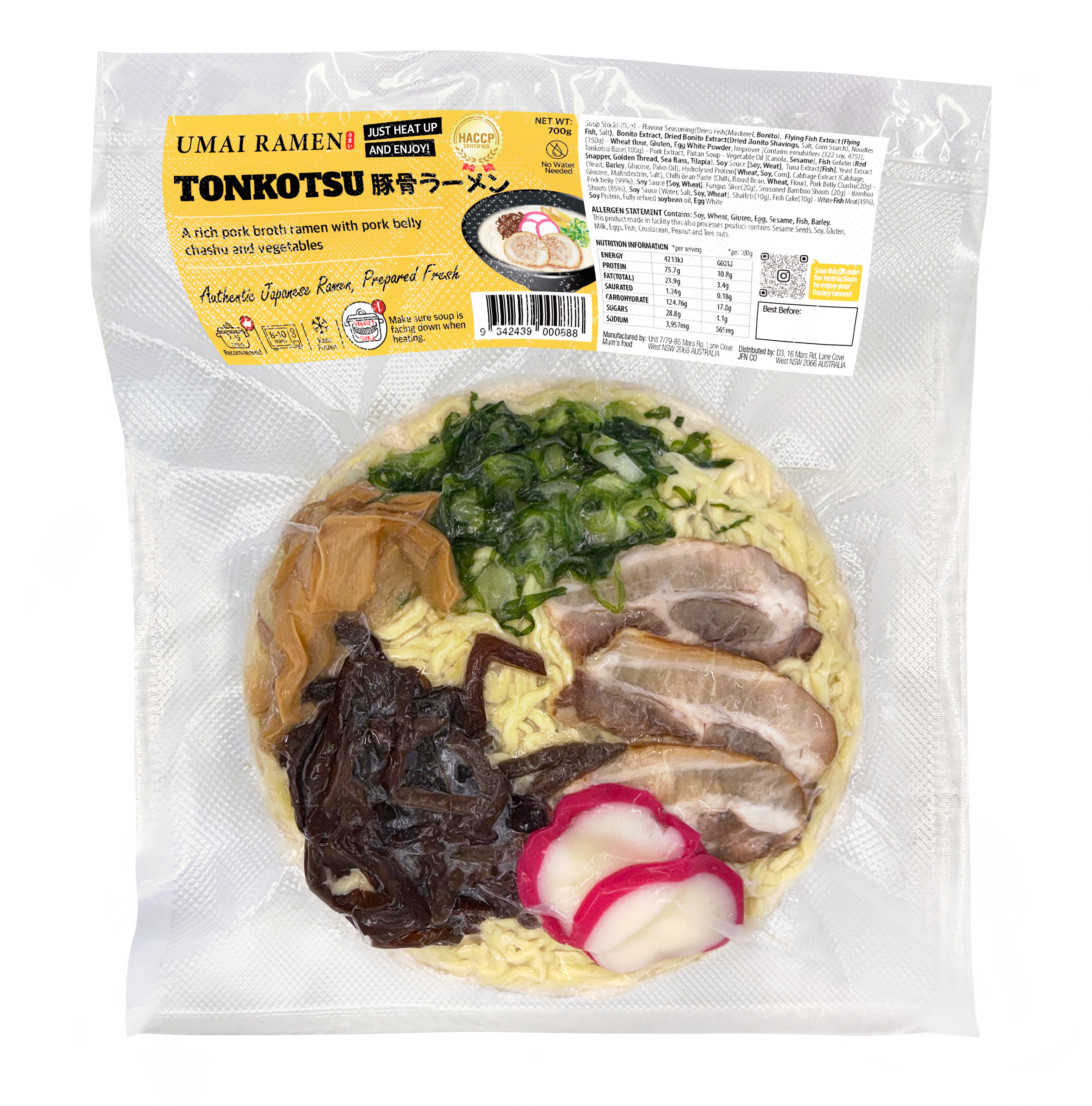 TONKOTSU Frozen Ramen BUNDLE 28% OFF