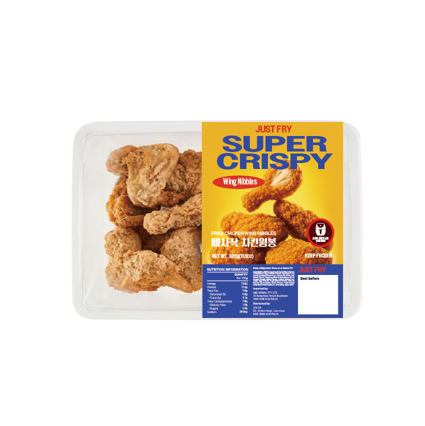 SUPER CRISPY  WING NIBBLES 빠사삭 치킨 윙봉